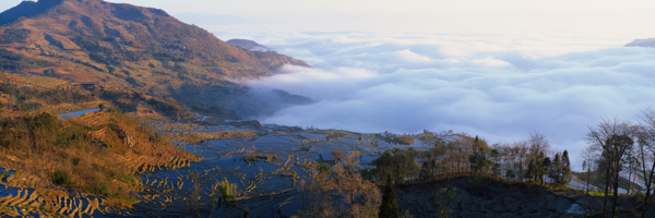 乡村云朵风景