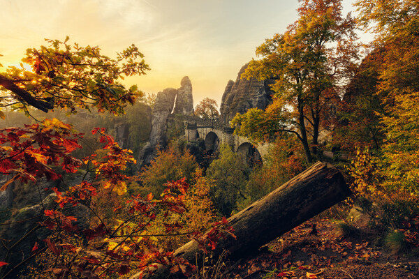 德国秋季风景