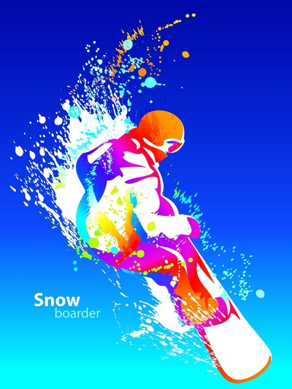 里约奥运会滑雪冲浪运动素材