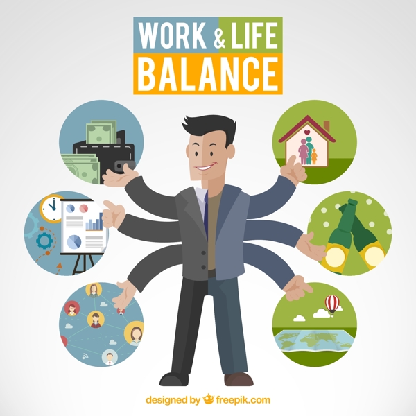 工作和生活平衡插图