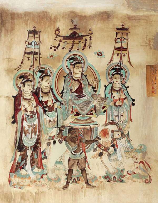 敦煌壁画莫高窟佛教绘画
