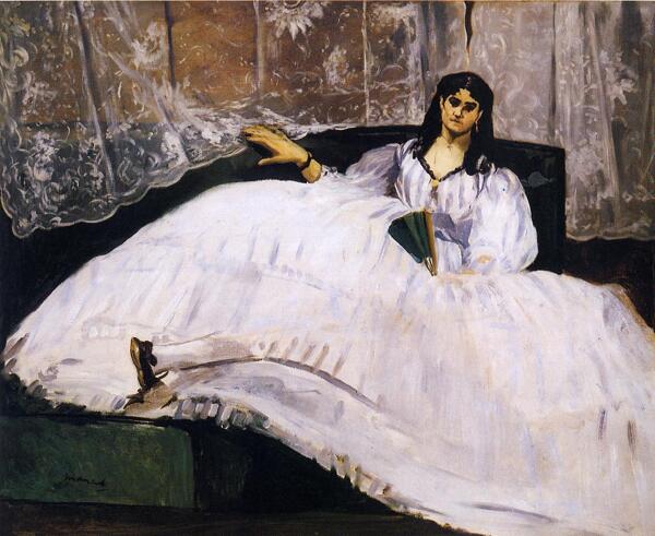 EdouardManet0052法国画家爱德华马奈EdouardManet印象派人物女性风景静物人体油画装饰画