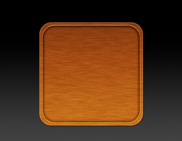 一个木质icon