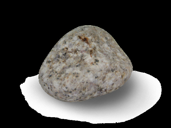 一个杂色卵石免抠png透明图层素材