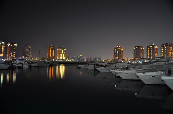 夜船水海天际线迪拜