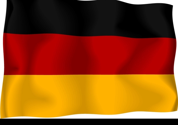 矢量德国国旗图片