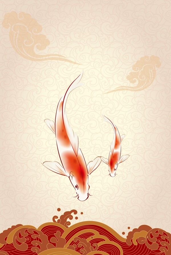 红色锦鲤