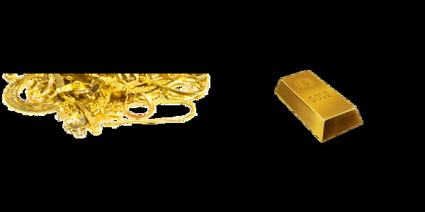 金块金币免抠png透明图层素材