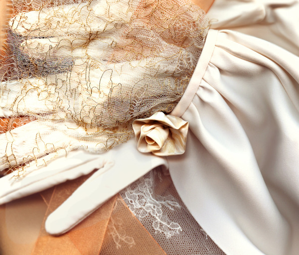 纺织婚礼背景