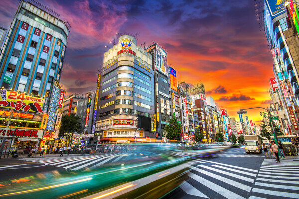 日本城市风景图片