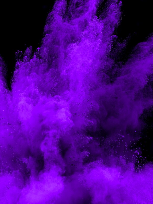 简约大气紫色烟雾背景