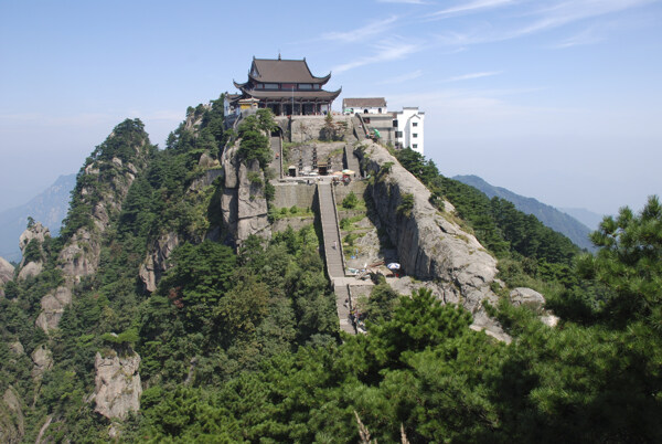 九华山天台寺图片