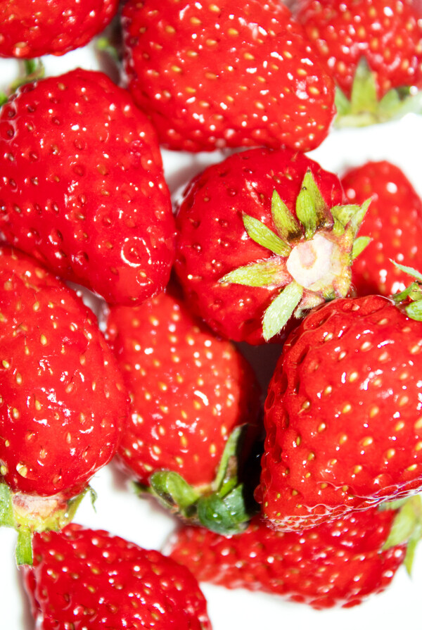 香甜的草莓照片摄影