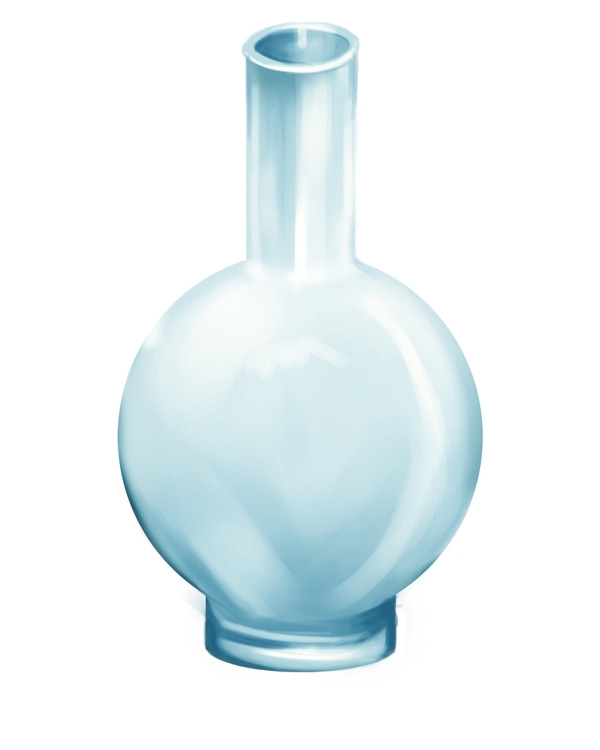 精致的玻璃花瓶插图