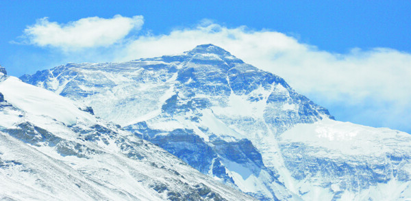 珠穆朗玛峰非高清图片