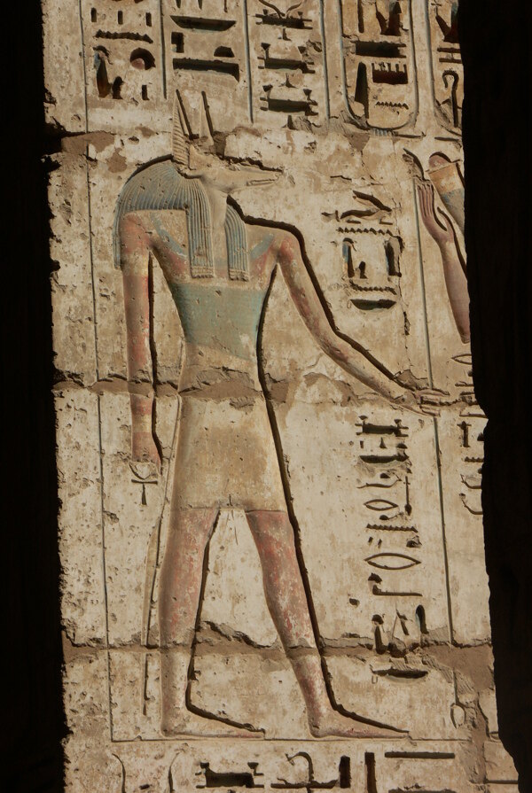 埃及金字塔壁画图片