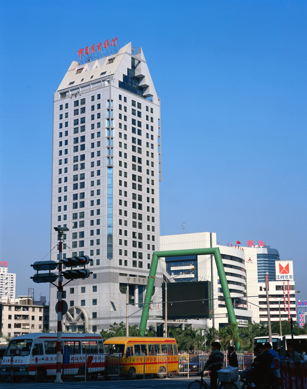 中国农业银行大厦摄影图片