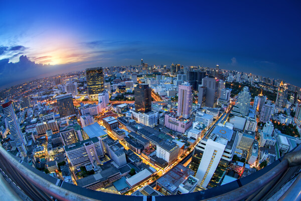 漂亮城市夜景图片