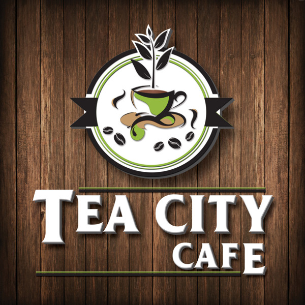 TEACITY咖啡馆LOGO设计