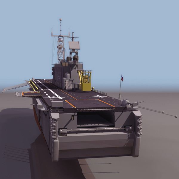 TARAWA船模型08