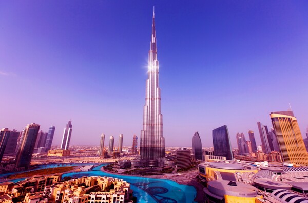 迪拜高楼大厦图片