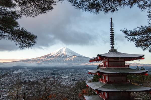 日本塔富士山