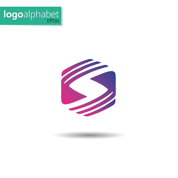 互联网科技类形状类标识logo