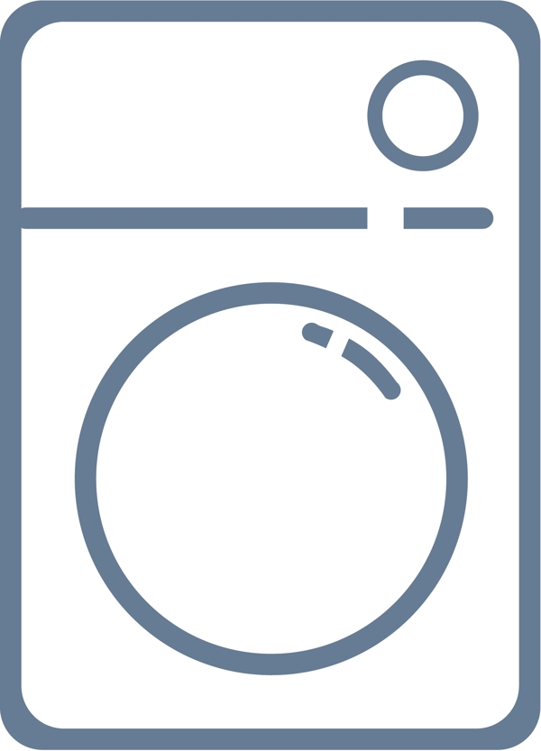 洗衣机矢量图