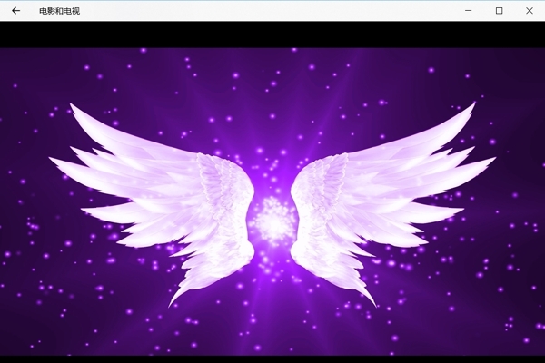 紫色翅膀背景