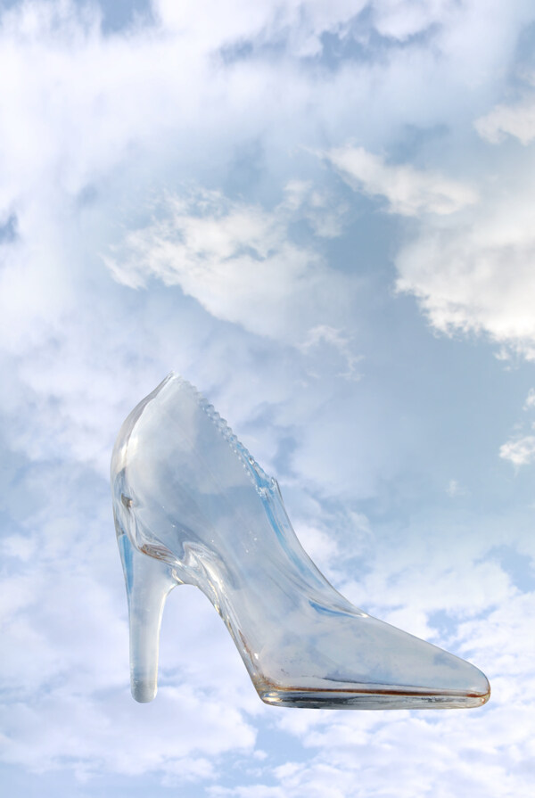 水晶玻璃鞋与天家
