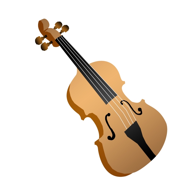 乐器棕色复古小提琴