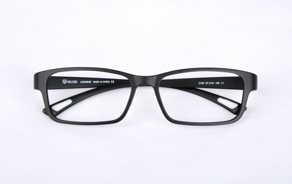 黑色眼镜TR90镜架