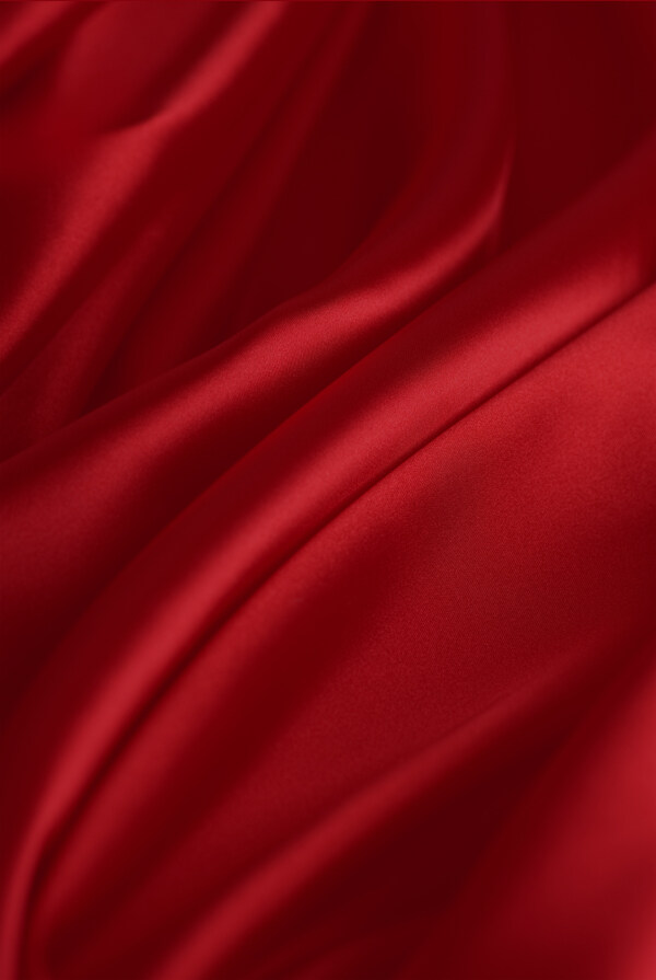 红色绸布背景