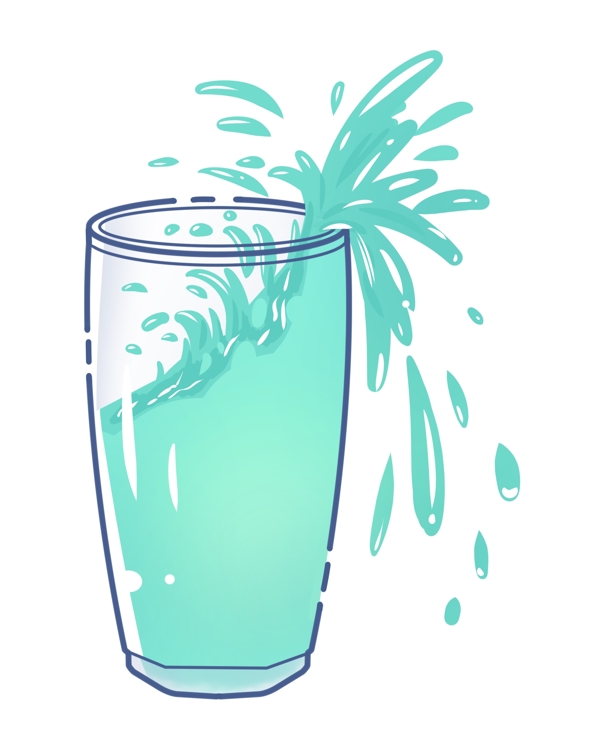青色果汁饮料