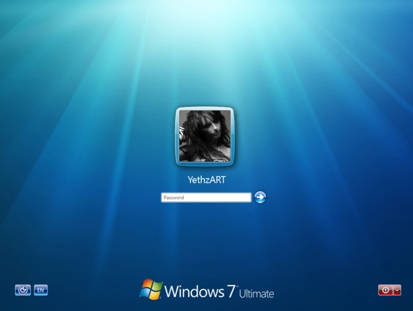 Windows7登陆界面.psd