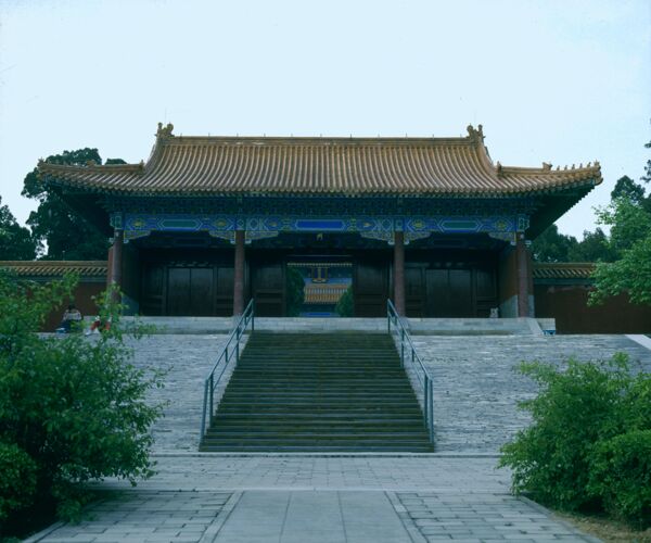 明清建筑北京宫殿台阶设计对称中式风格