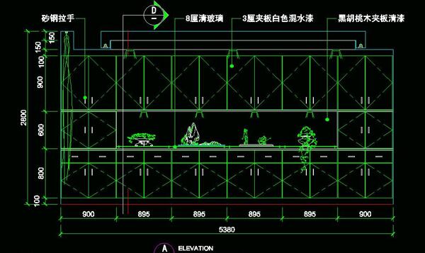 CAD之复式住宅