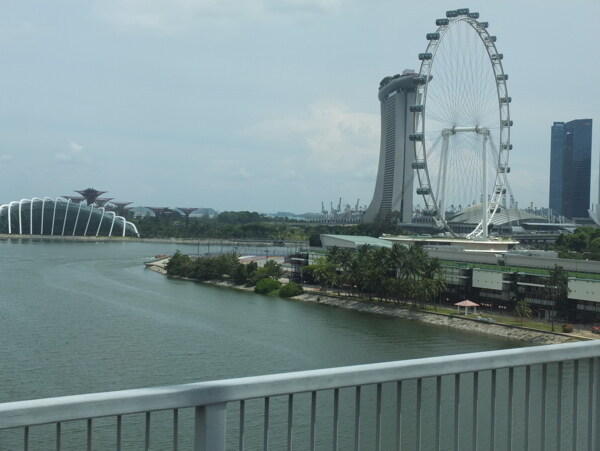 摩天轮海景图片