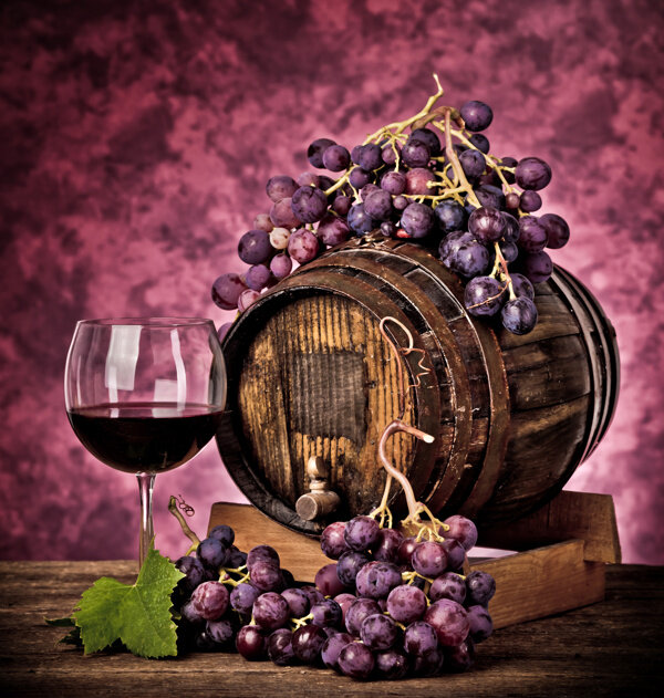 红酒与葡萄酒图片