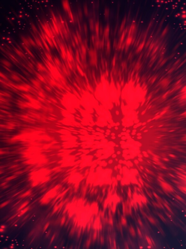 红色抽象喷溅光通用背景图