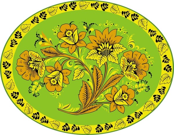 中国古典花纹器皿
