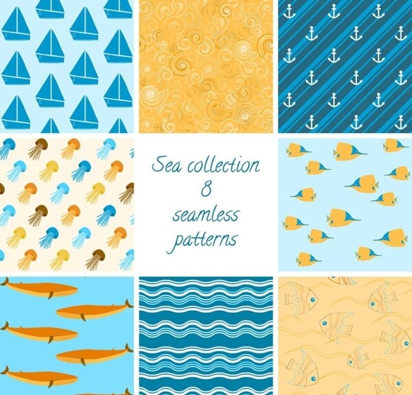 海洋图标海洋标志图片