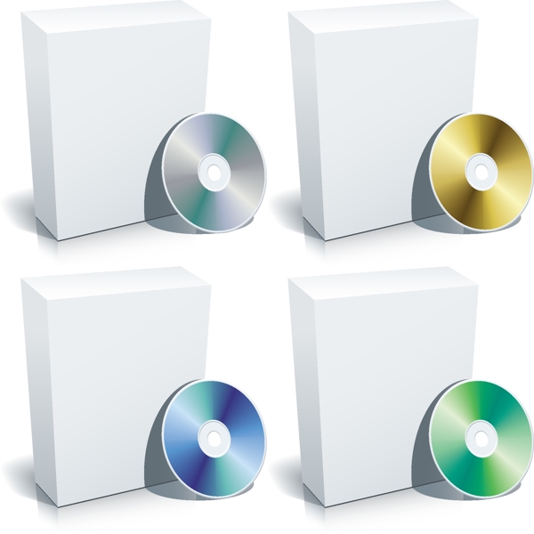 空白软件包装盒图片