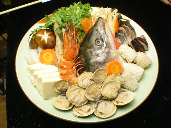 海鲜火锅食材图片