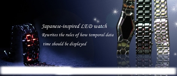 LED手表广告图片