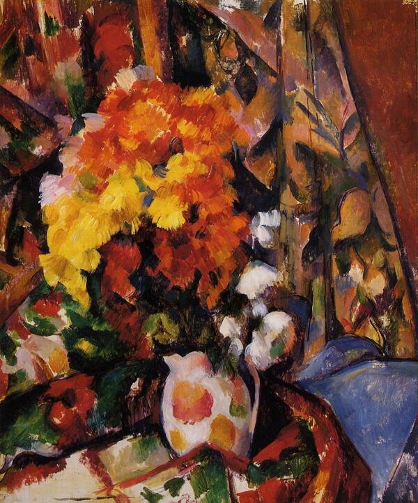 PaulCzanne0323法国画家保罗塞尚paulcezanne后印象派新印象派人物风景肖像静物油画装饰画