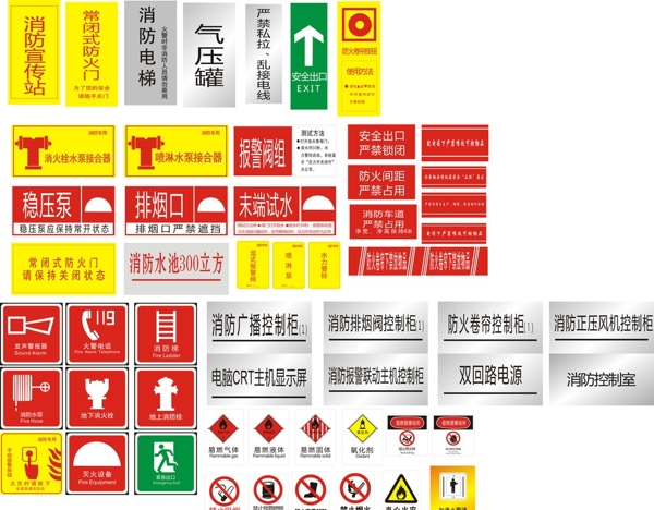 消防标识图片