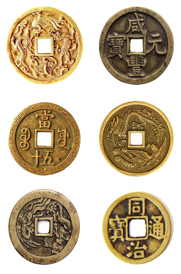 铜钱素材图片