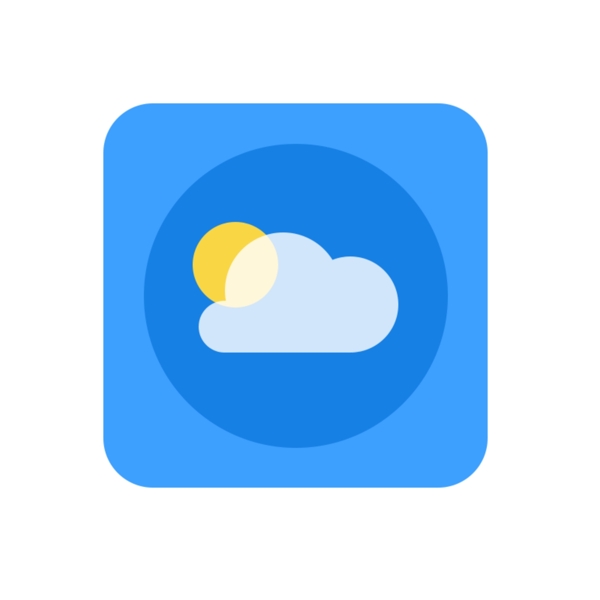 扁平化天气icon