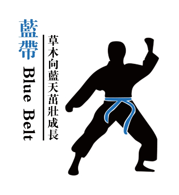 跆拳道蓝带